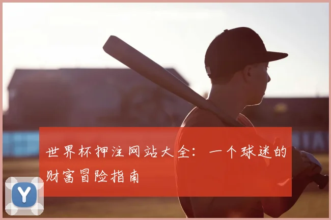 世界杯押注网站大全：一个球迷的财富冒险指南