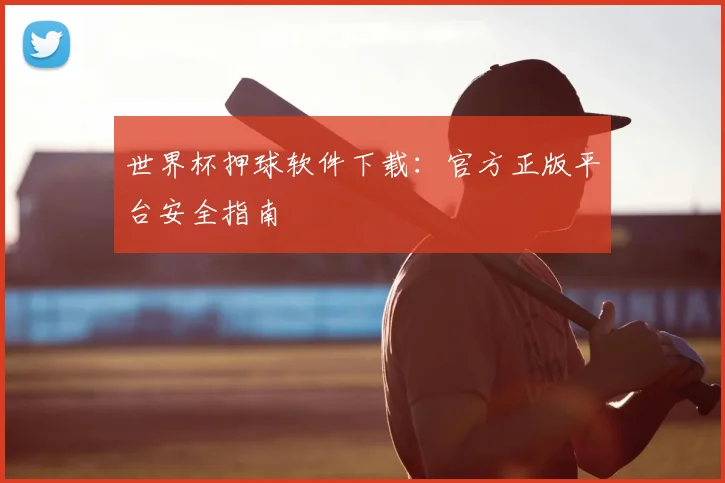 世界杯押球软件下载:官方正版平台安全指南